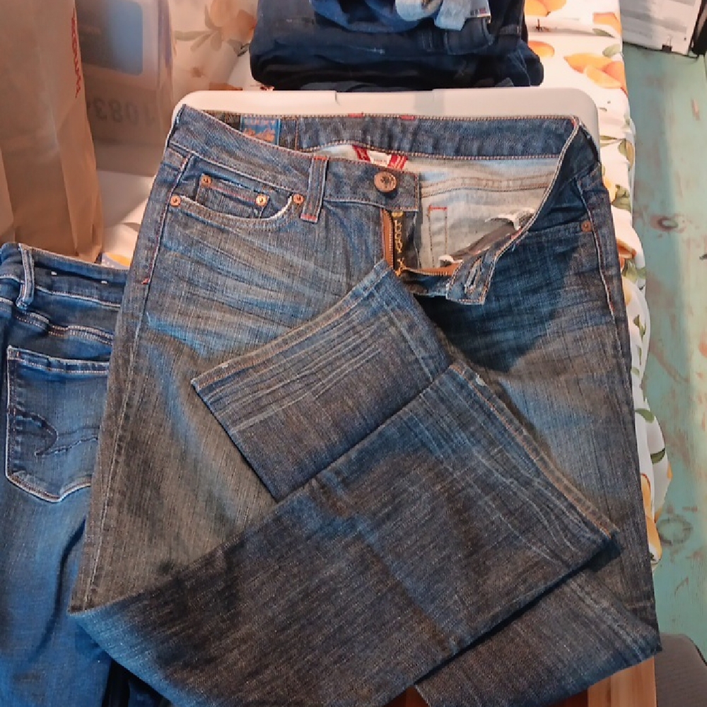 Lucky Brand Women's Blue Boot Cut Jeans
